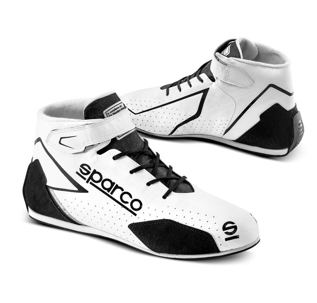 Botas PRIME R de Sparco, blanco/negro, número 41