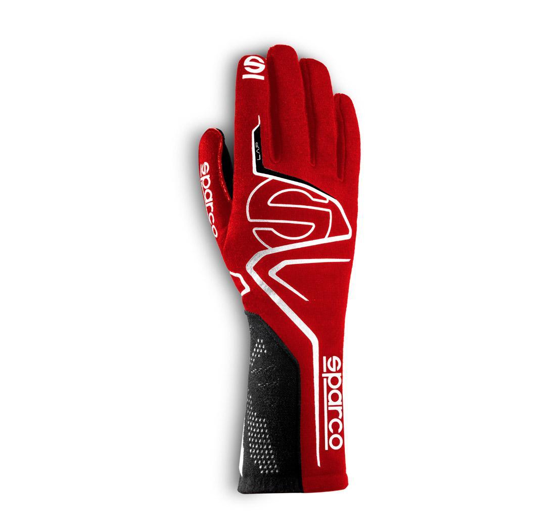 Gants Sparco LAP 2022 rouge/noir - taille 12