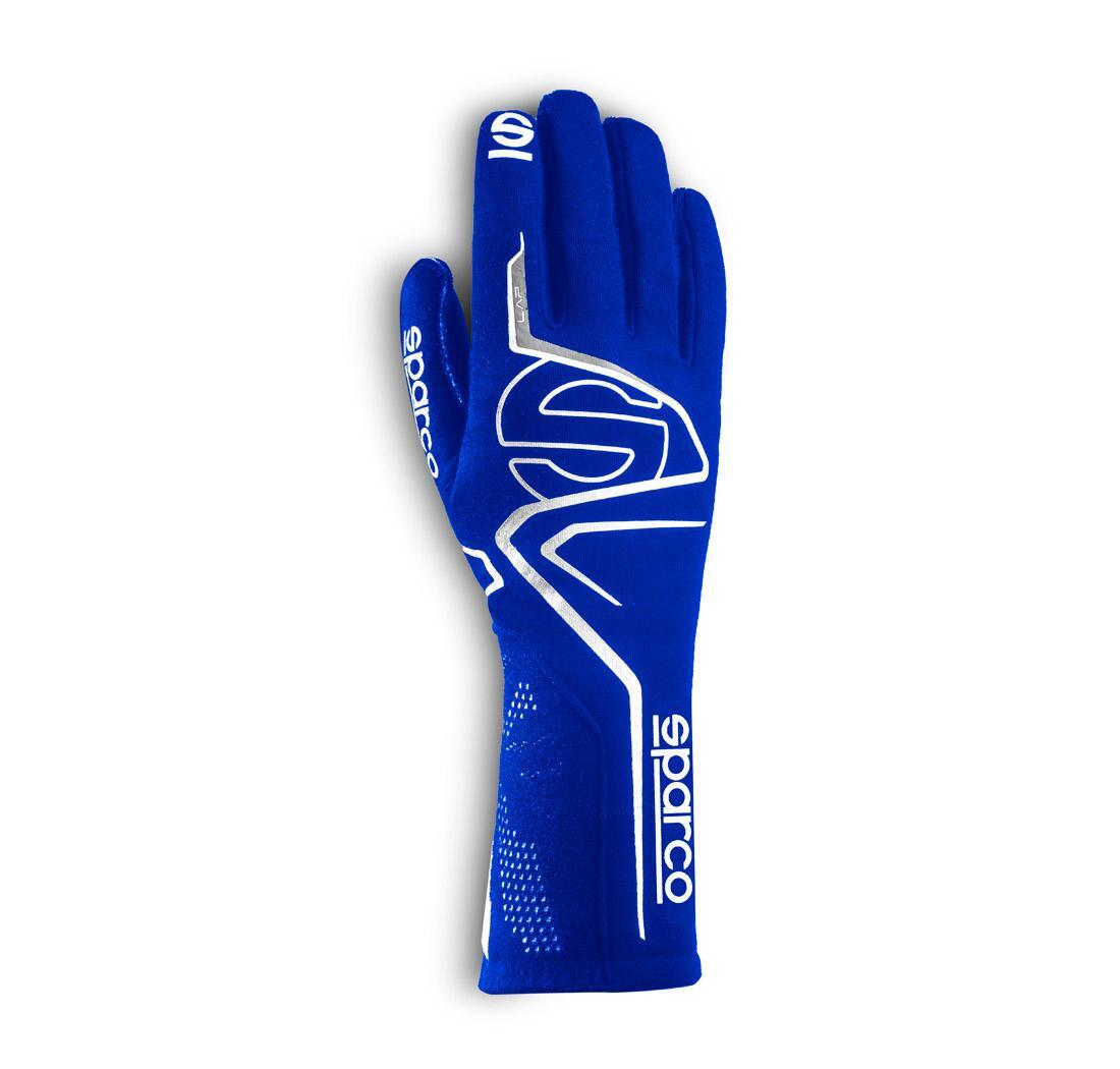 Guantes Sparco LAP 2022 azul/blanco - tamaño 11