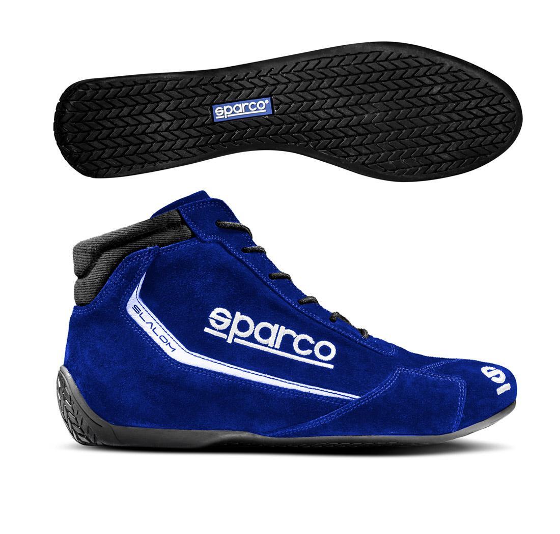 Botas SLALOM de Sparco, azul/blanco, número 48