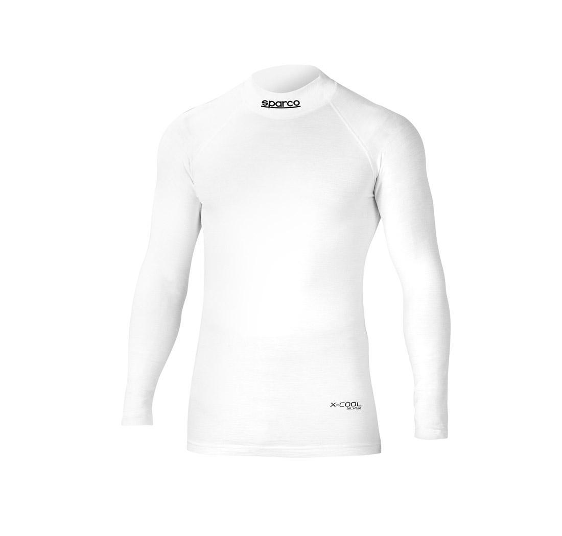 Fireproof top Sparco SHIELD TECH - white - Size S-M