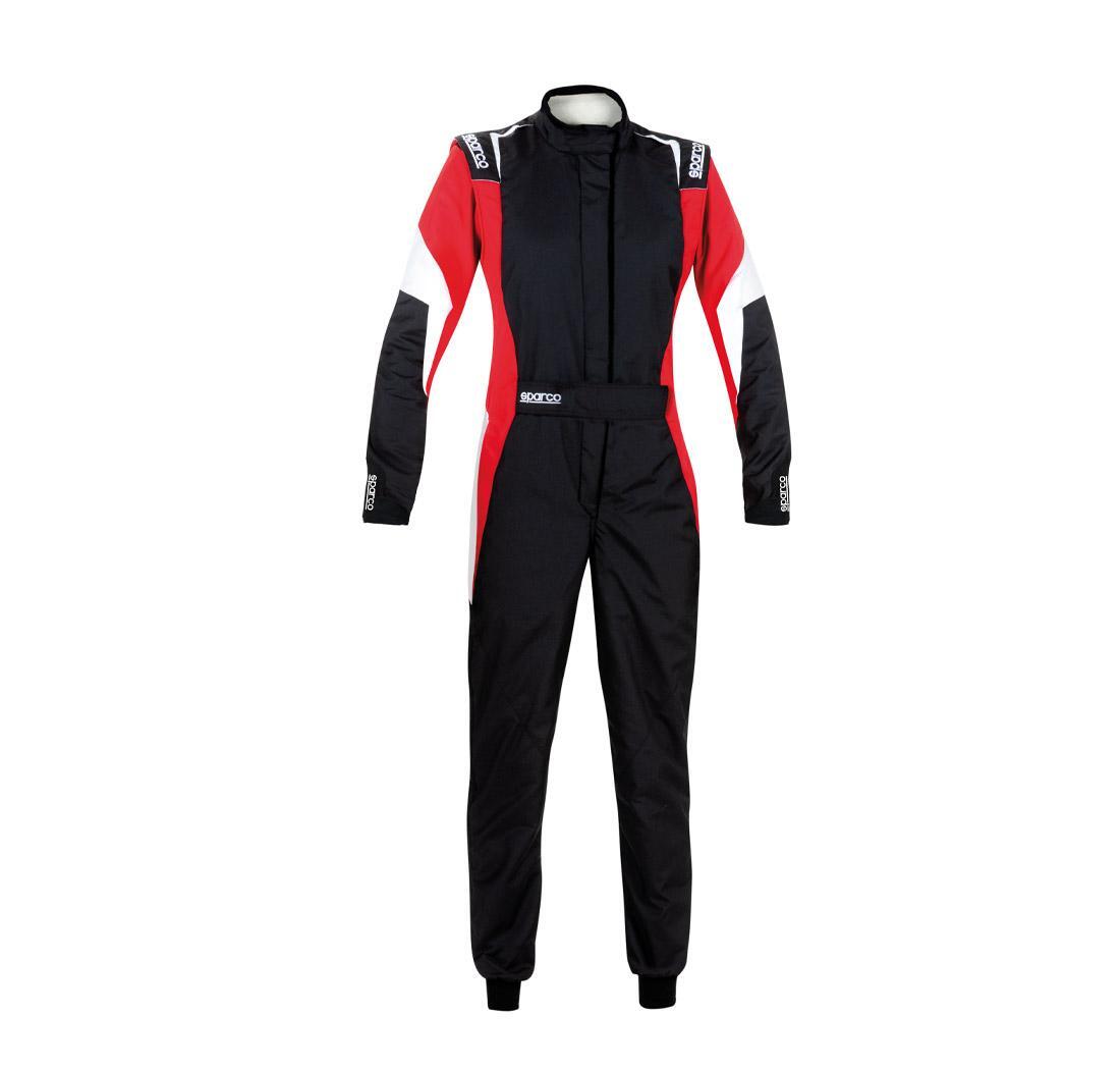 Mono COMPETITION LADY de Sparco, blanco/rojo/negro talla 36