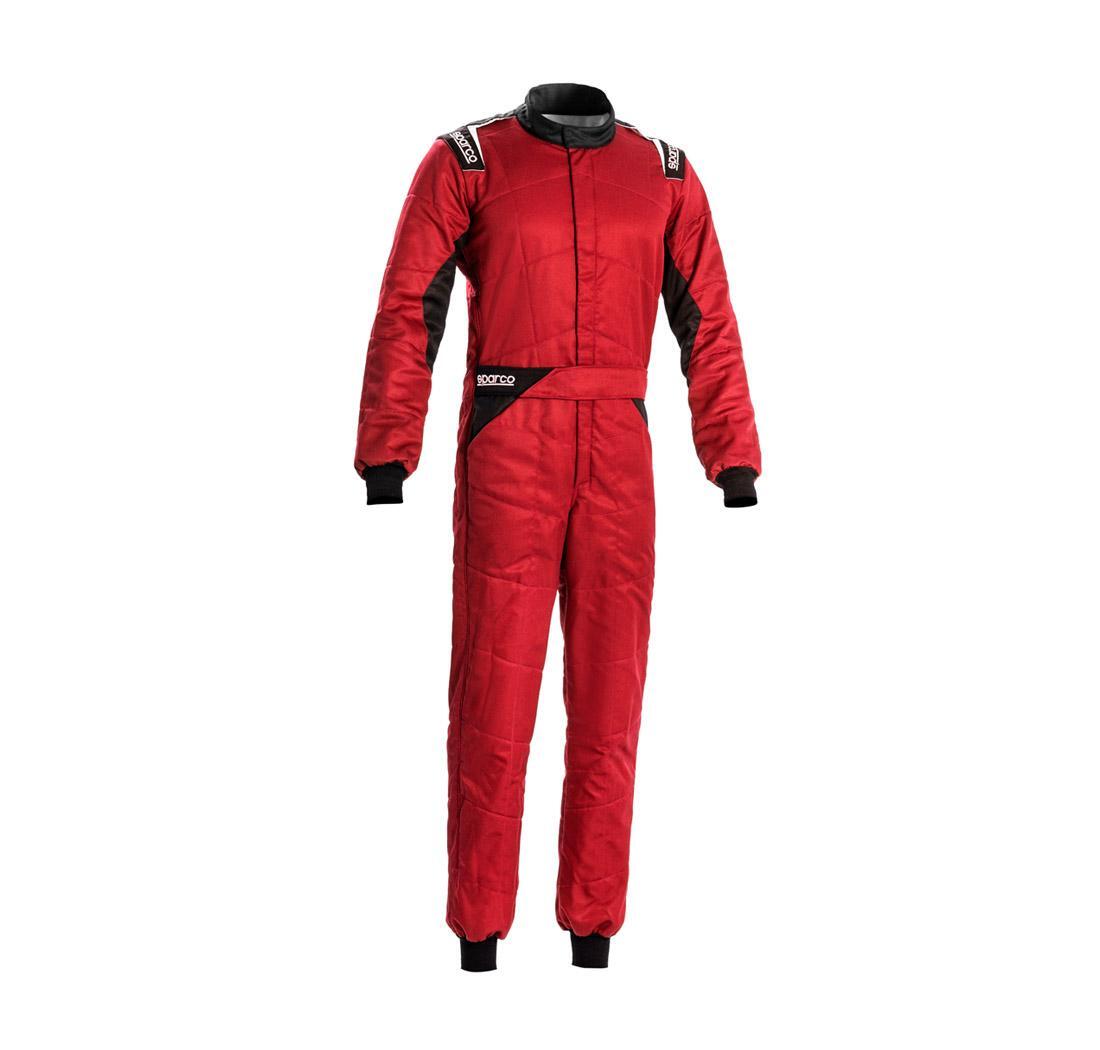 Combinaison pilote Sparco SPRINT 2022 rouge/noir - Taille 64