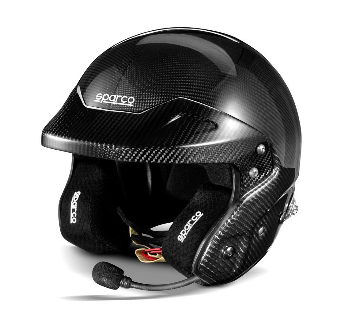 Casque RJ-i CARBON Sparco - taille M+ (59), intérieur noir