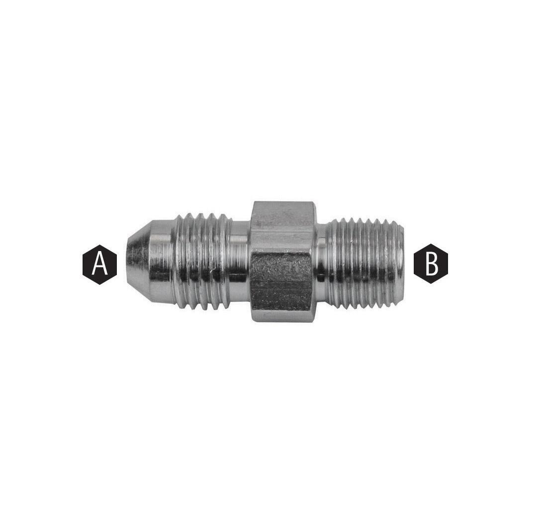 JIC to NPT Male to Male Adaptors GOODRIDGE 816