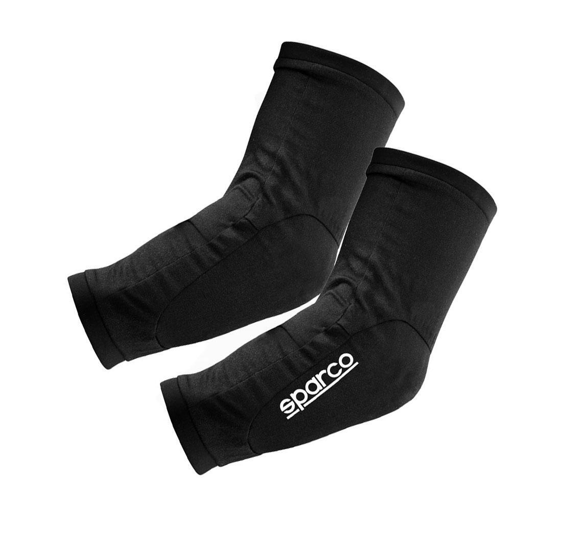 Par de coderas racing ignífugas de Sparco, negro - S