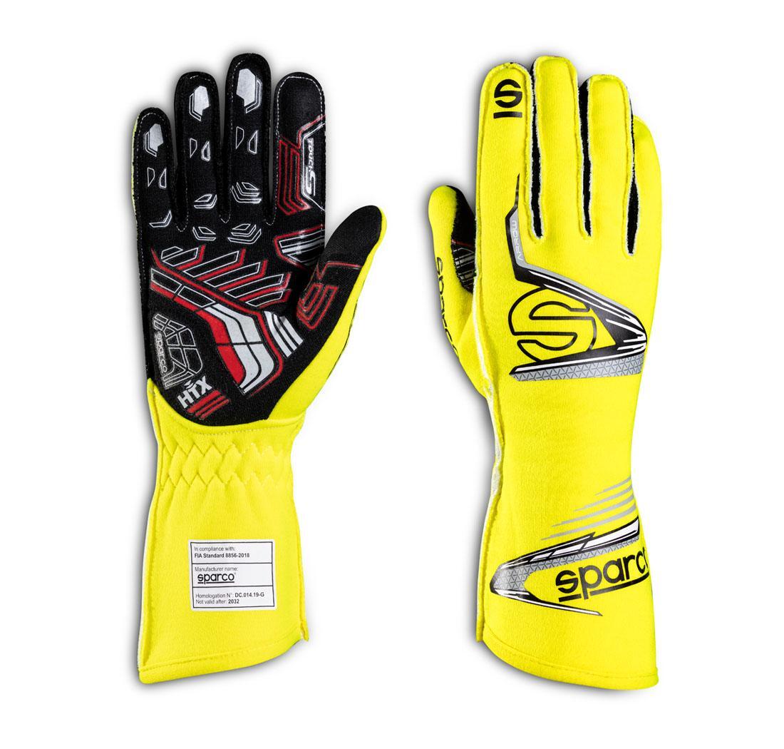 Guantes Sparco ARROW amarillo fluo/negro - tamaño 13