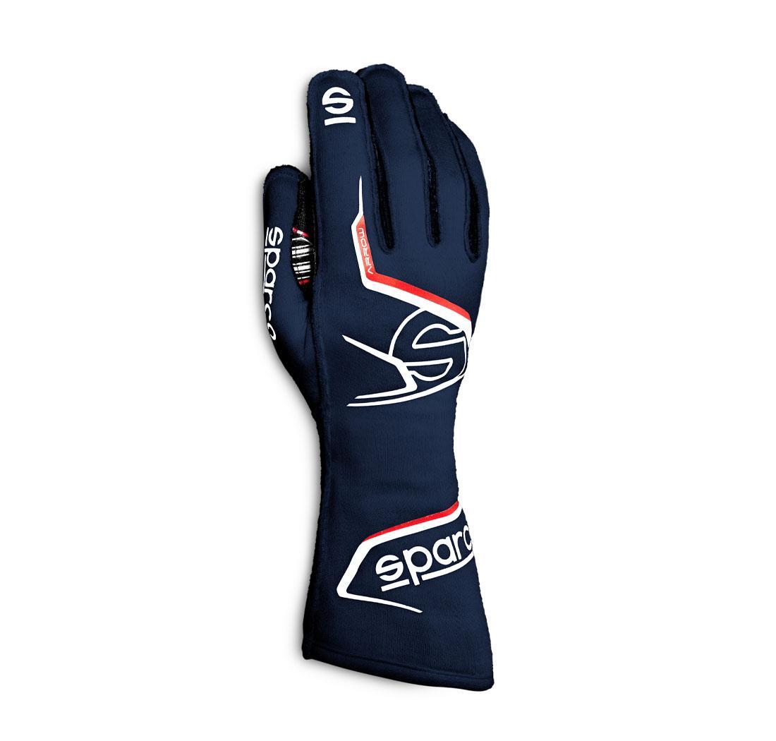 Guantes Sparco ARROW azul marino/rojo - tamaño 12