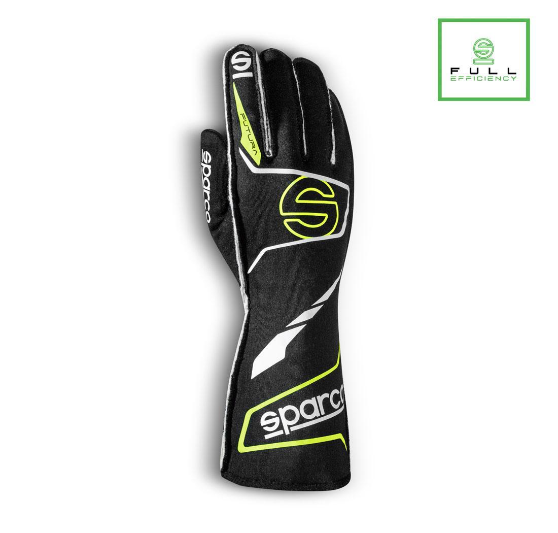 Guantes Sparco ARROW negro/amarillo fluo - tamaño 13