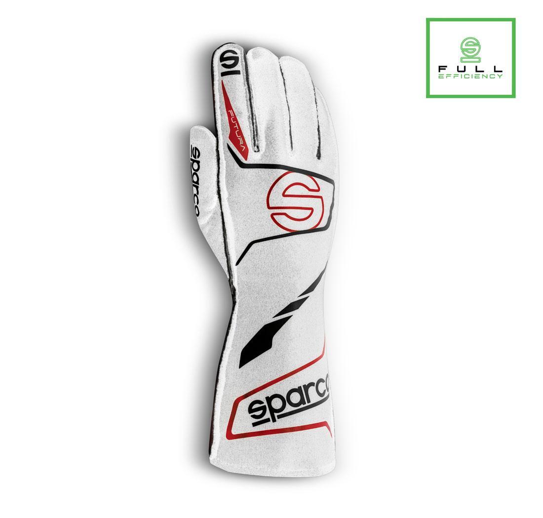 Guantes Sparco ARROW blanco/negro - tamaño 12