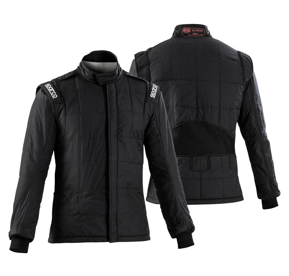 Veste mécanicien homologuée FIA 8857-2016 - noir -Taille XL