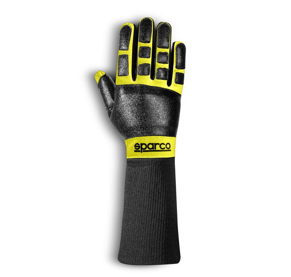 Gants Sparco mécano R-TIDE MECA jaune fluo - Taille 15