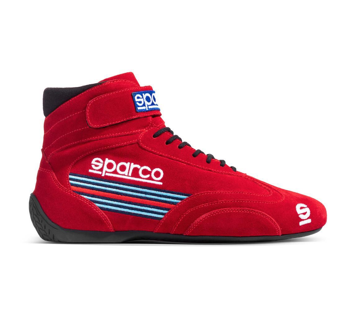 Botas TOP Martini Racing de Sparco, rojo, número 47