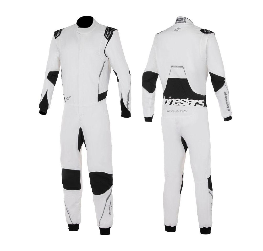 HYPERTECH V3 SUIT FIA WHITE BLACK SILVER