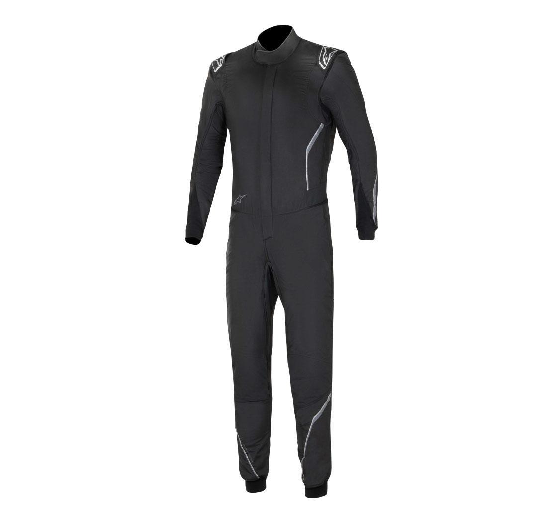 Combinaison pilote Alpinestars HYPERTECH v3 noir/gris - Taille 52