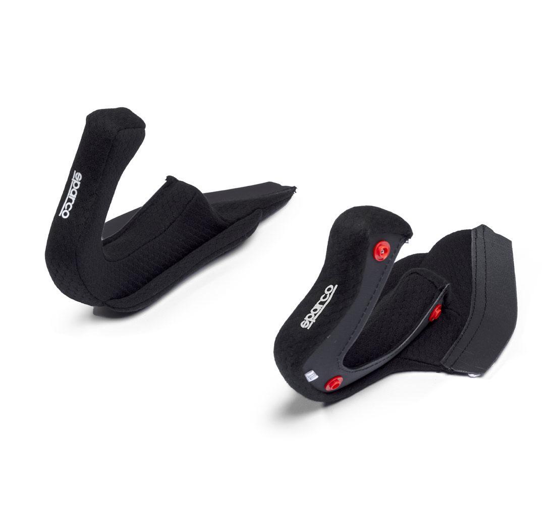 Helmet Paddings FLUX RJ + RJ-i + RJ-i SUPERCARBON - cheek XXL - black