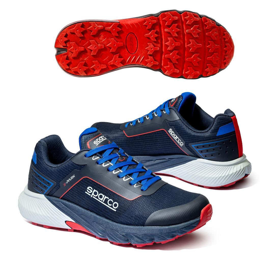 S-PARK shoes - navy blue/red - Size 47