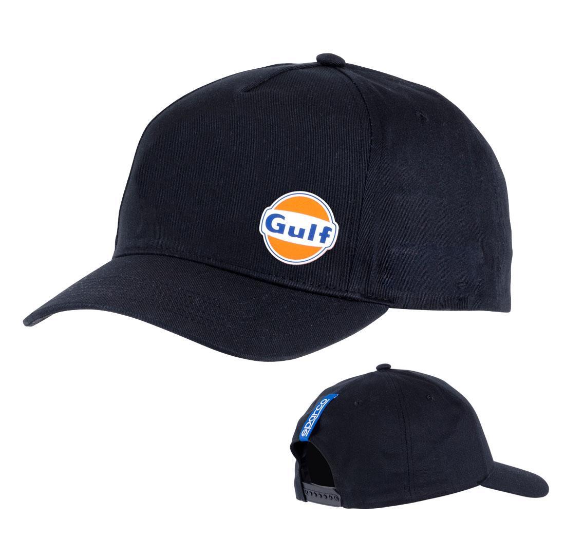 CAP SIDE LOGO GULF Sparco - blue