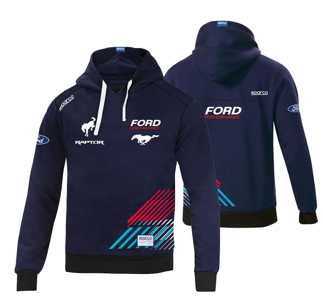 Hoodie FORD PERFORMANCE Sparco - navy blue -  L