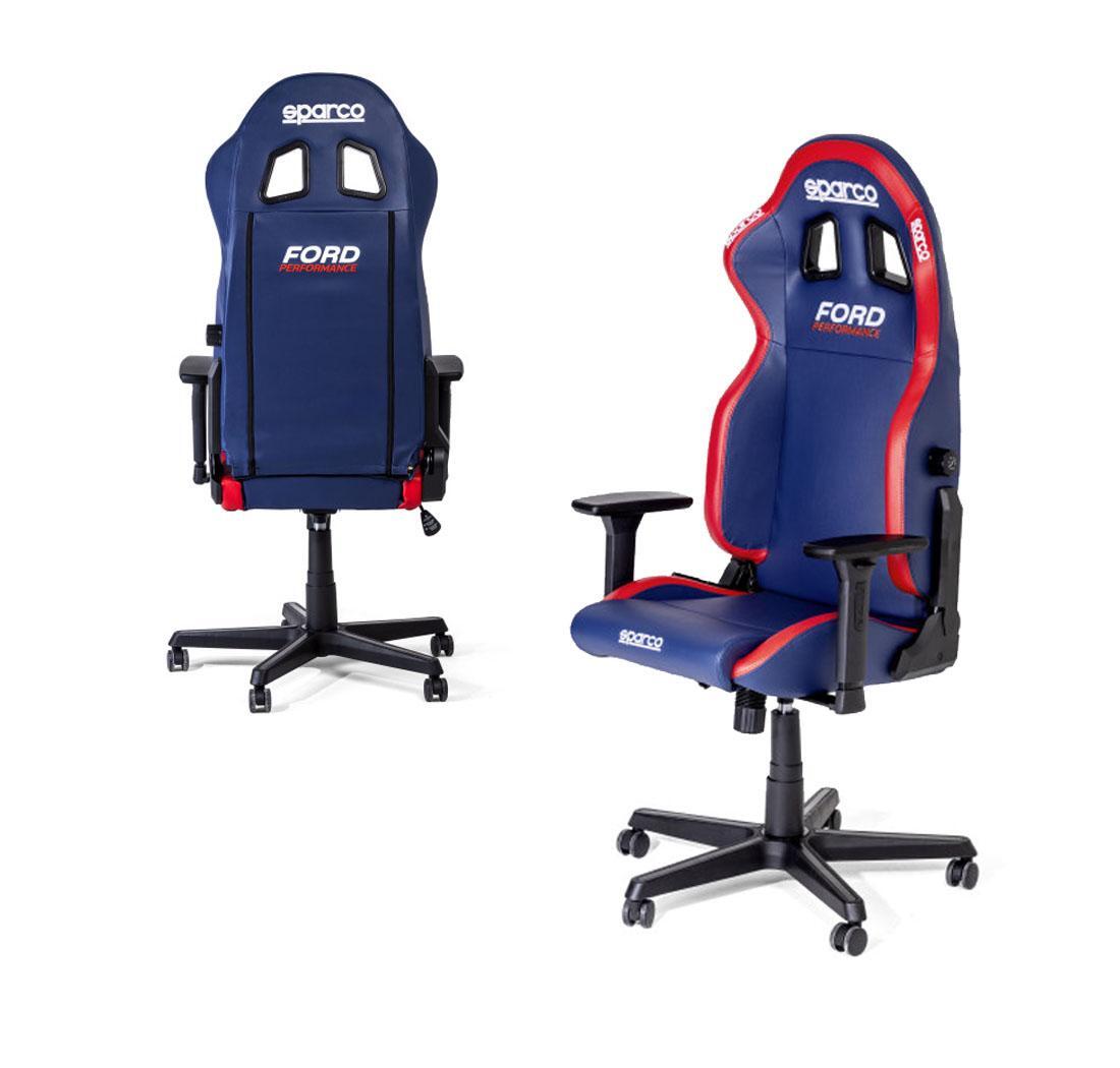 Silla de oficina Icon Martini Racing Sparco