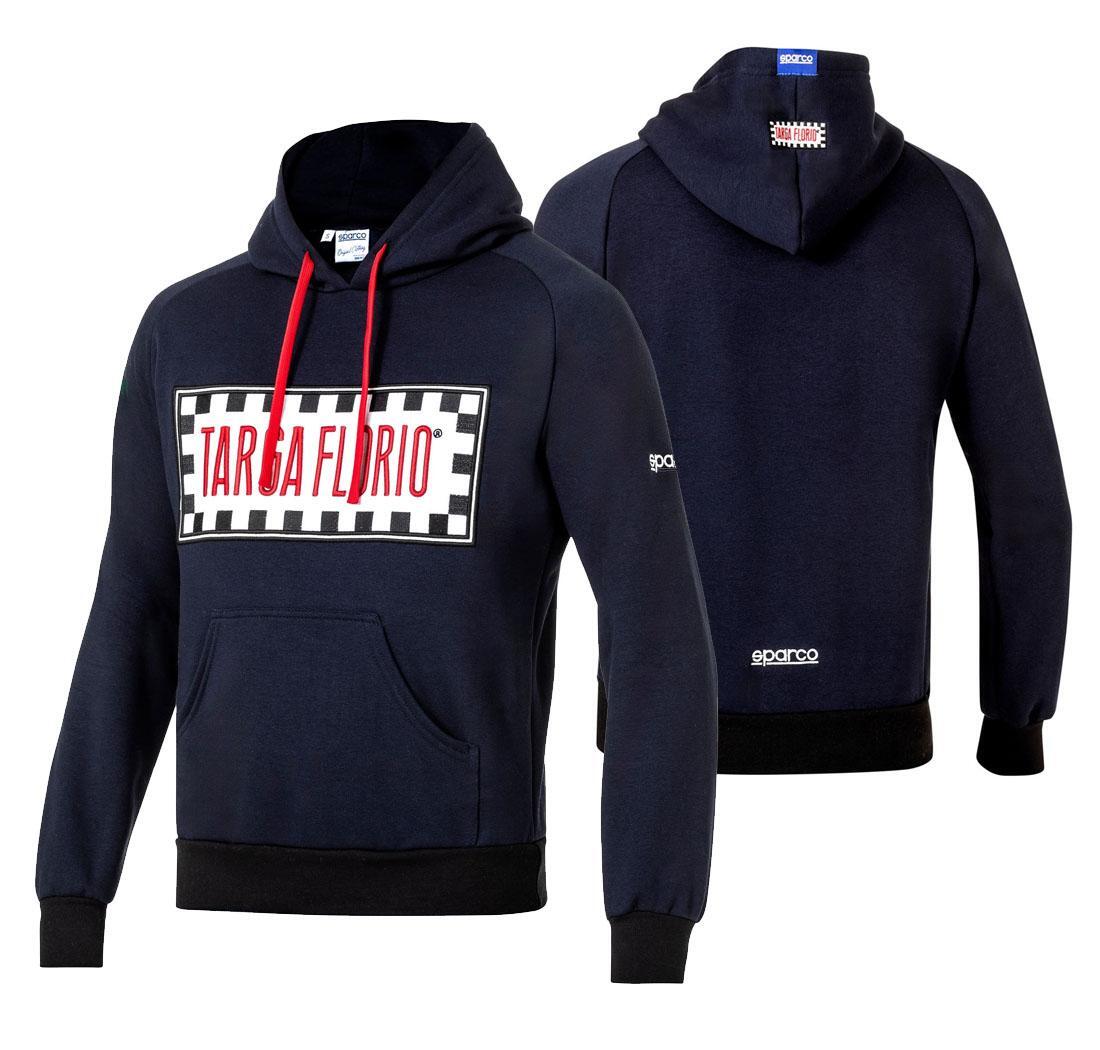 Hoodie TARGA FLORIO F1 Sparco - navy blue -  L