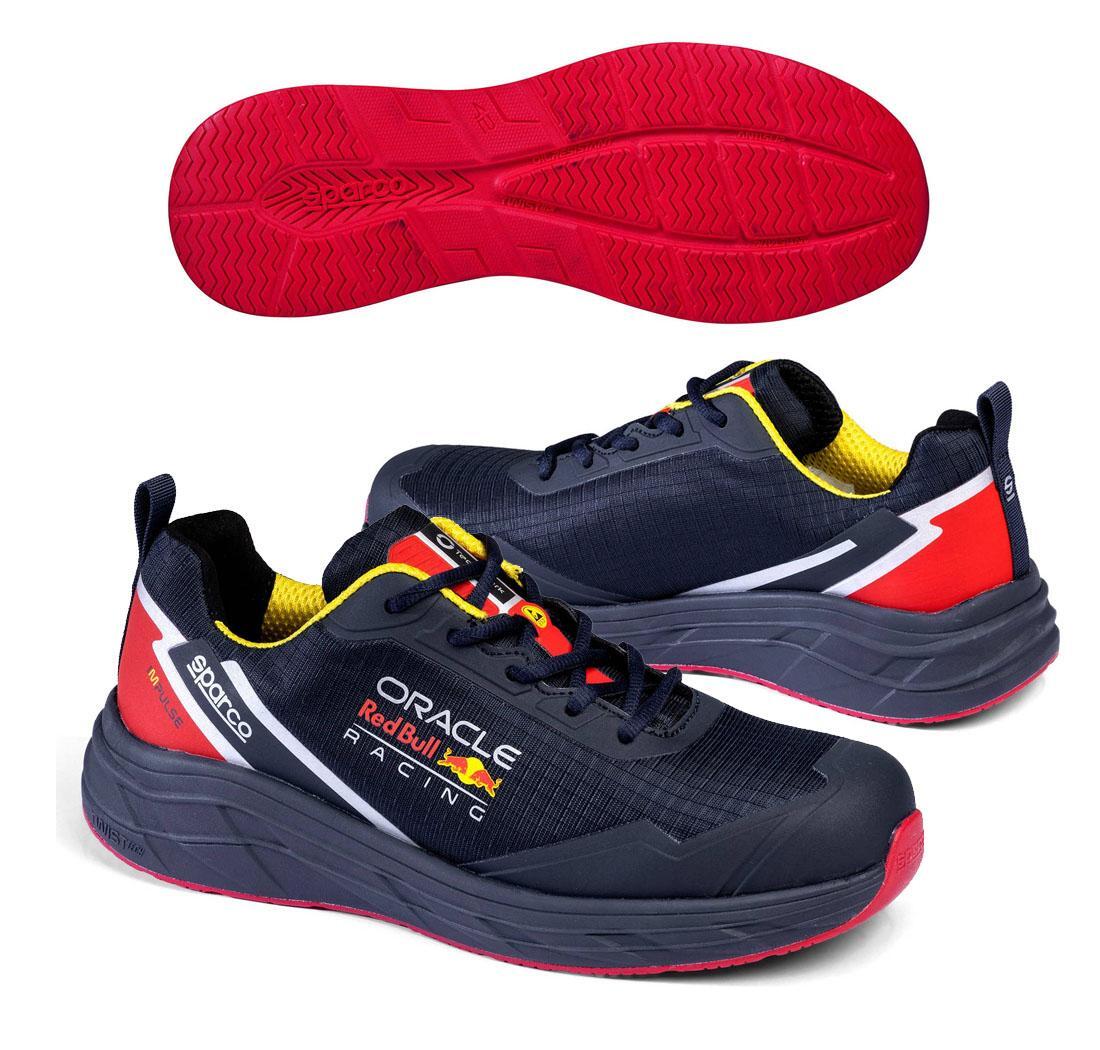 Zapato de seguridad Sparco IMPULSE KEYNES RED BULL Azul Marino - 48