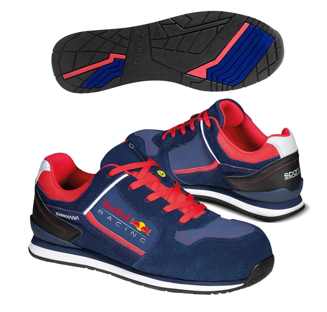 Zapato de seguridad Sparco GYMKHANA S3 RED BULL Azul Marino/rojo - 48